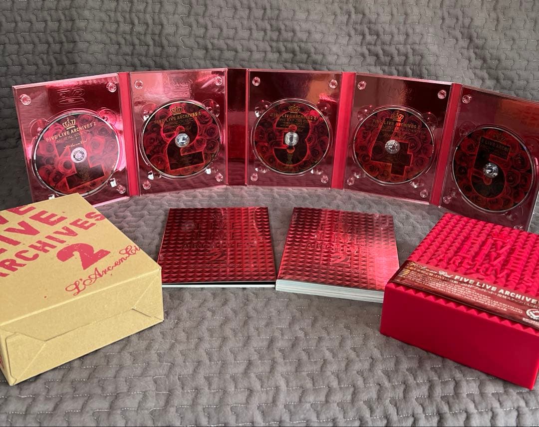 L'Arc〜en〜Ciel/FIVE LIVE ARCHIVES2完全生産限定盤