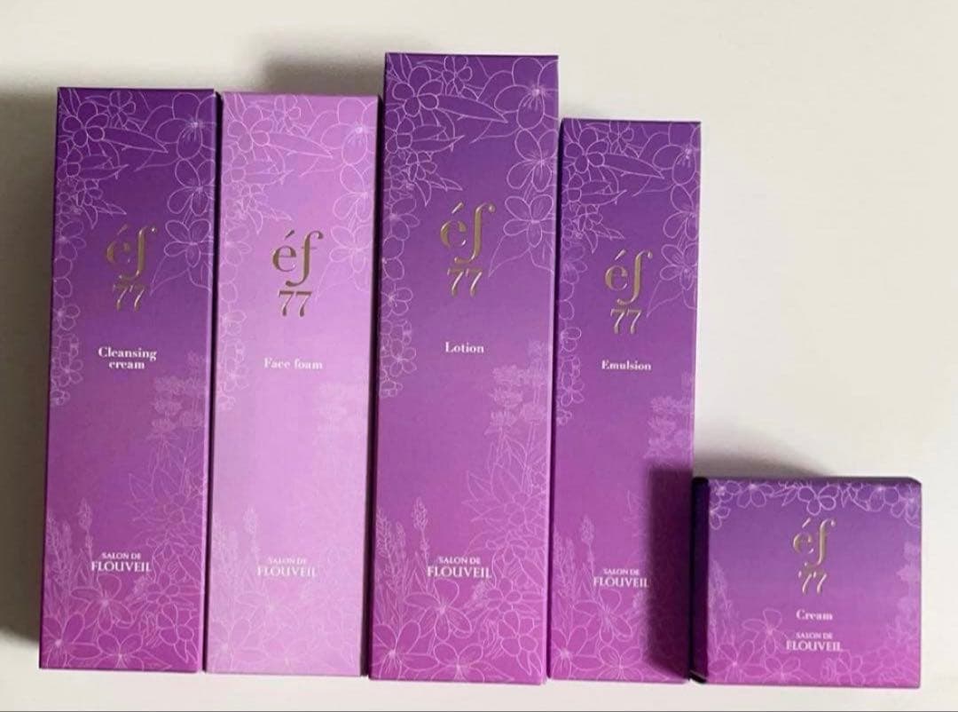 ef77 クレンジングクリーム　洗顔　化粧水　乳液　保湿クリームフルベール化粧品