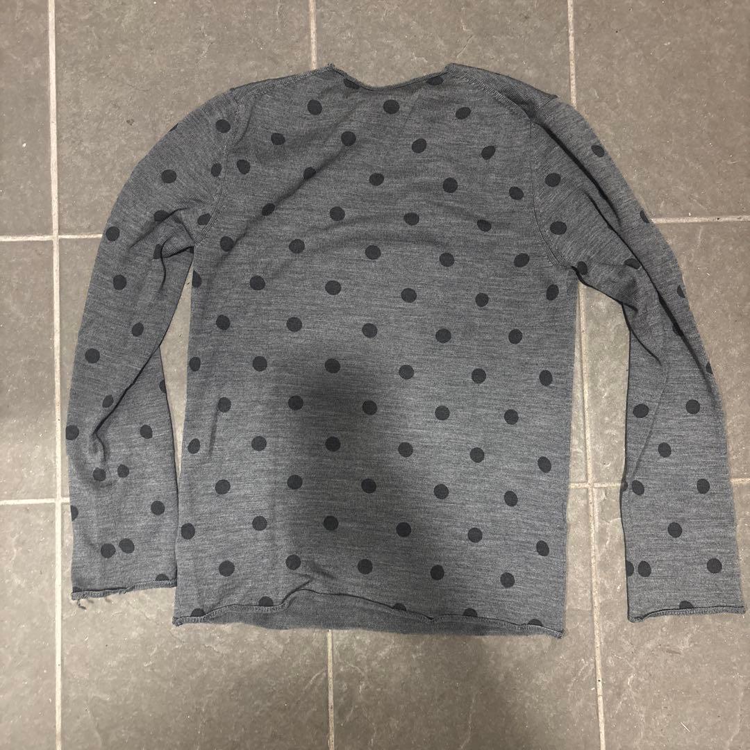 コムデギャルソン　水玉　薄手ニットS