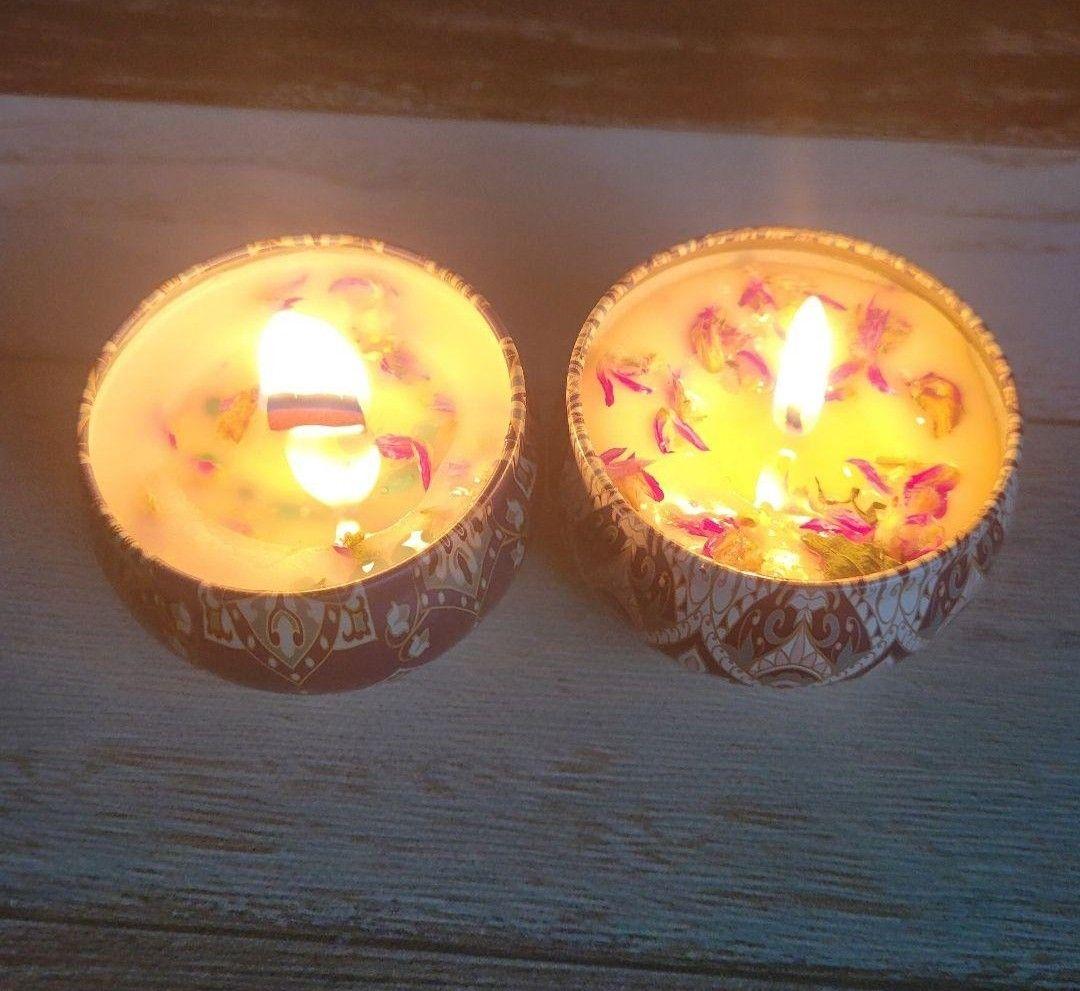 ❁⃘*.゜シトロネラ❁⃘*.゜ 手作りキャンドル 缶入り