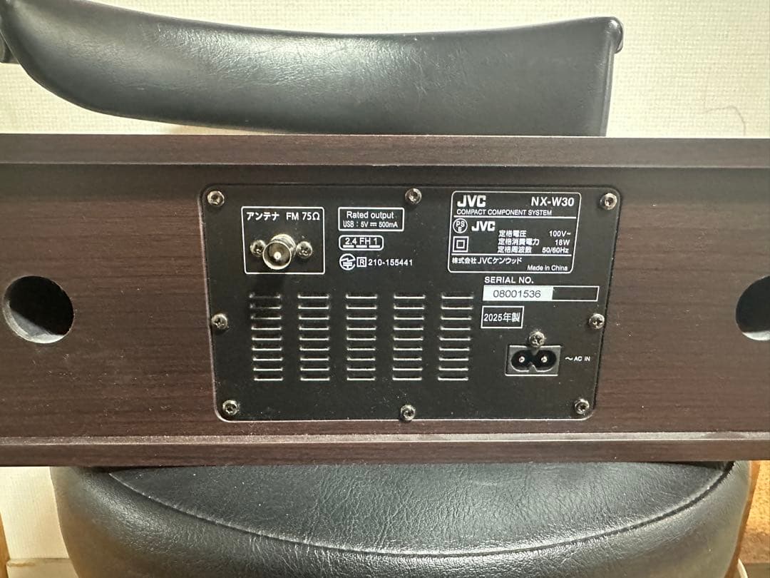 JVCケンウッド JVC NX-W30 ミニコンポ （動作確認済み）