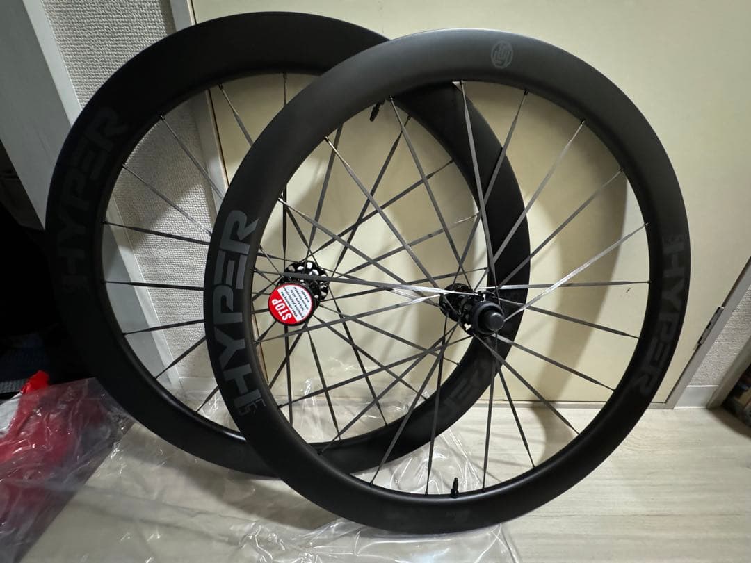 LUN HYPER3ルンハイパー3 d33カーボンホイールレーザーロゴ