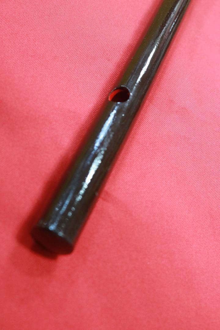 沖縄県産　琉球横笛　竹製（A♯調）基本の音の高さになります。手工品　新品未使用