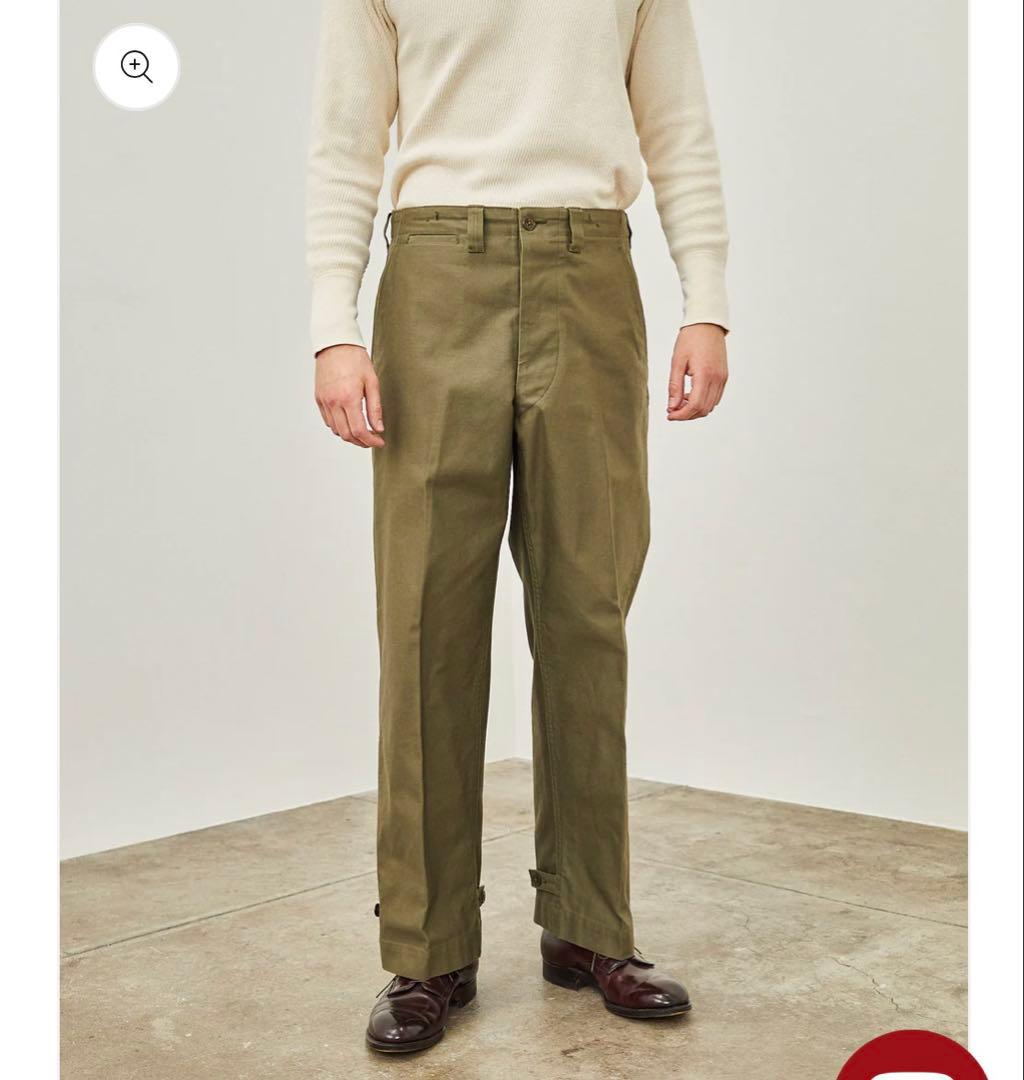 n*e様 YANKSHIRE ヤンクシャー　w32 1945トラウザー　ミリタリ