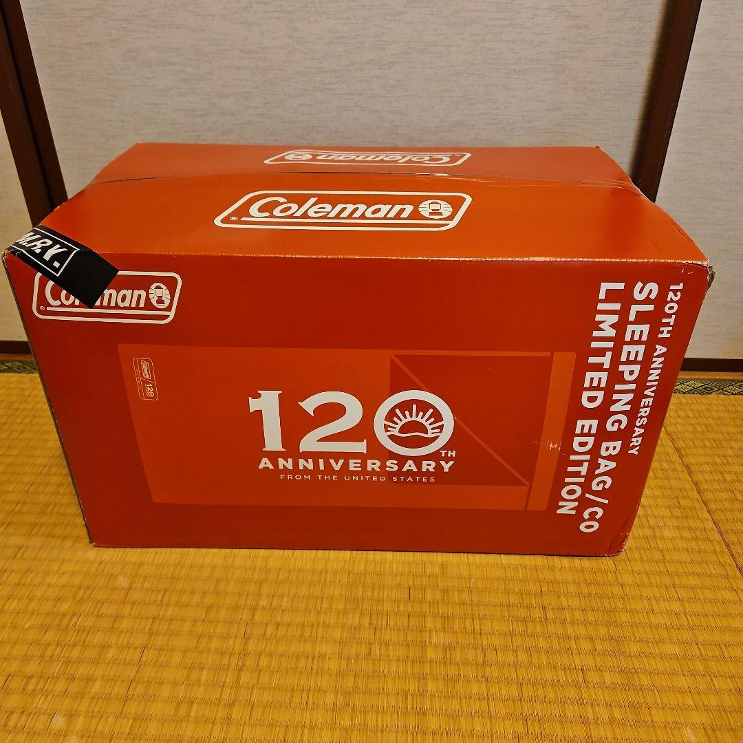 Coleman 120周年記念 スリーピングバッグ 寝袋