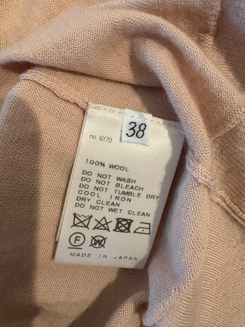 ドゥーズィエムクラス FF grace クルーネックカーディガン ピンク❣️