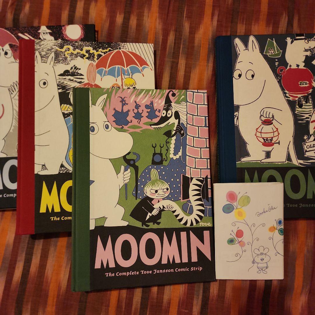 大型愛蔵版☆洋書セット「ムーミンMOOMIN」原作コミック☆トーベヤンソン4冊