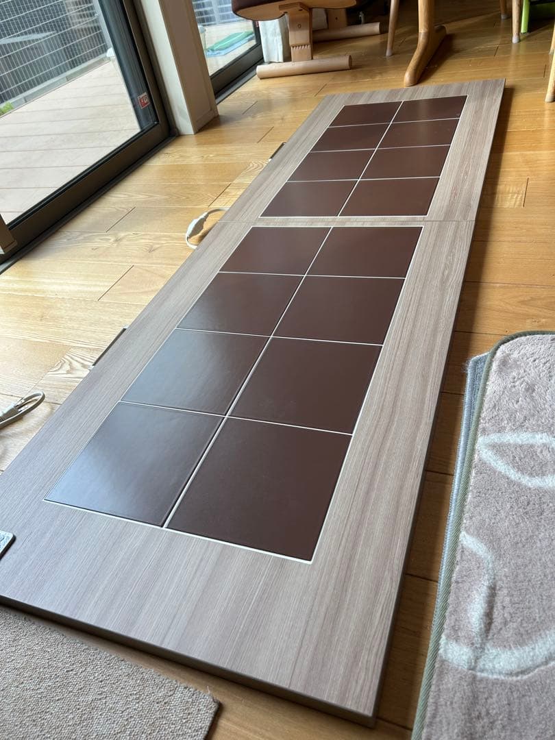 アップワン 陶板浴 【全身サイズ2枚組】 サンド•ベージュ2024.05月購入