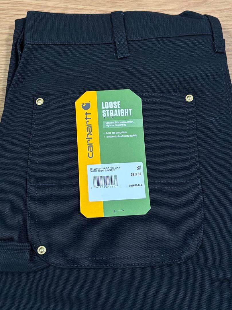 新品未使用 カーハート ダブルニーペインターパンツ B01