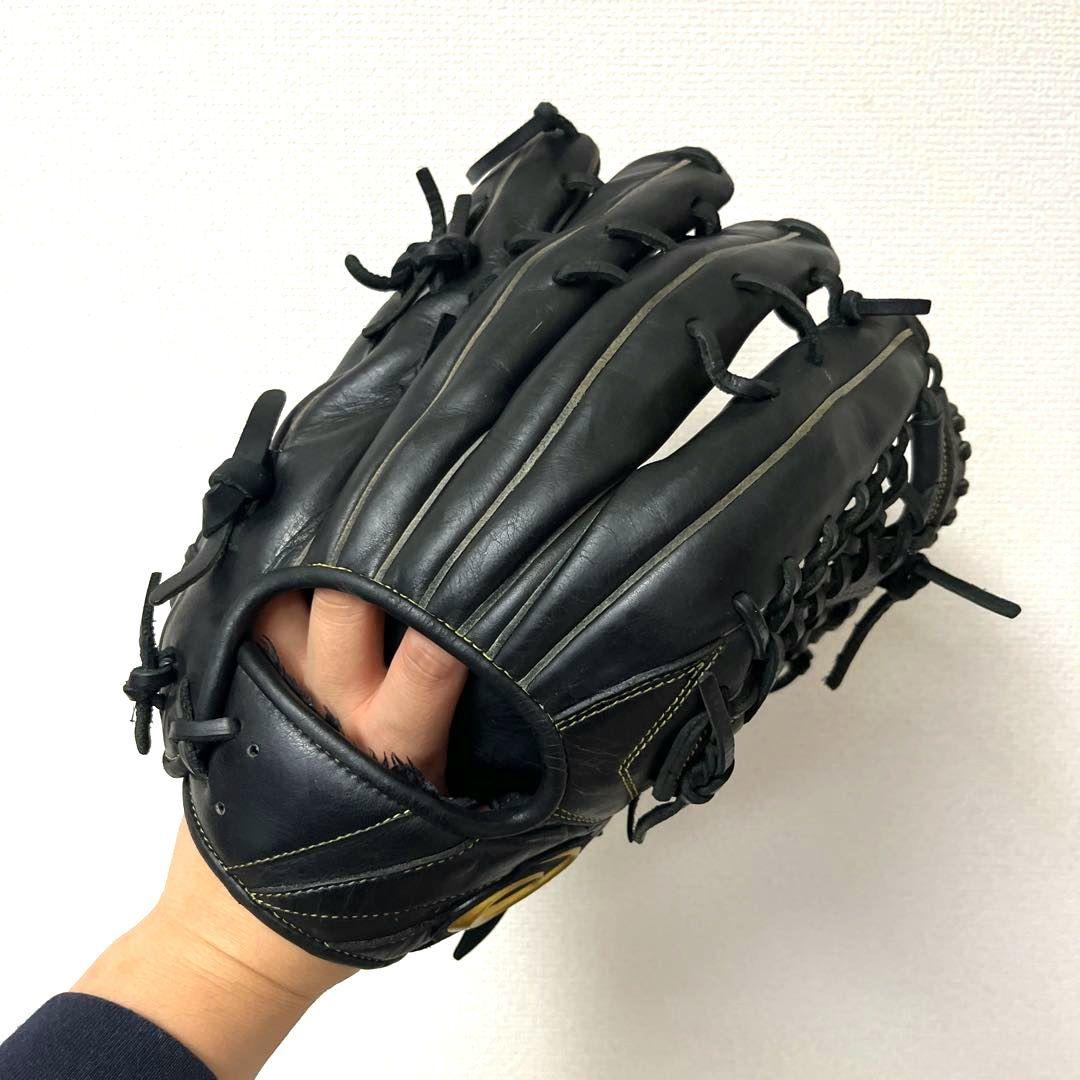 833 アシックス ゴールドステージ 型抜群 即戦力 軟式 外野手用グローブ