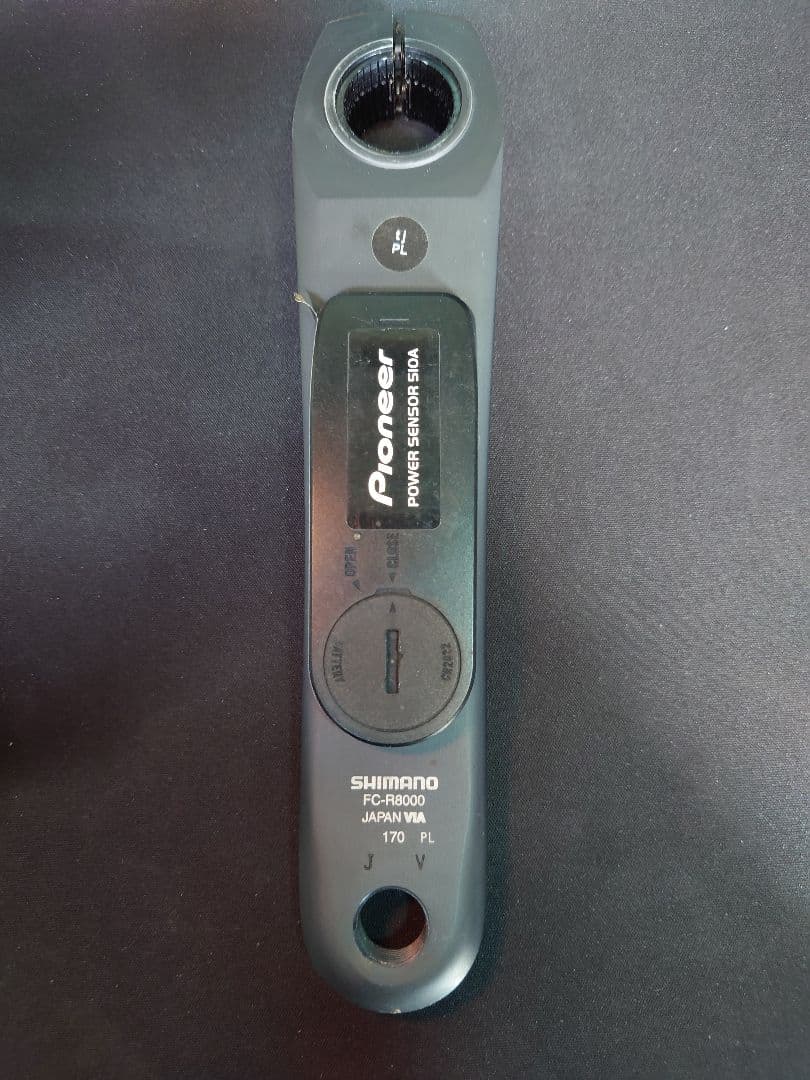 E*h様 ULTEGRA クランクアーム & Pioneer パワーメーター