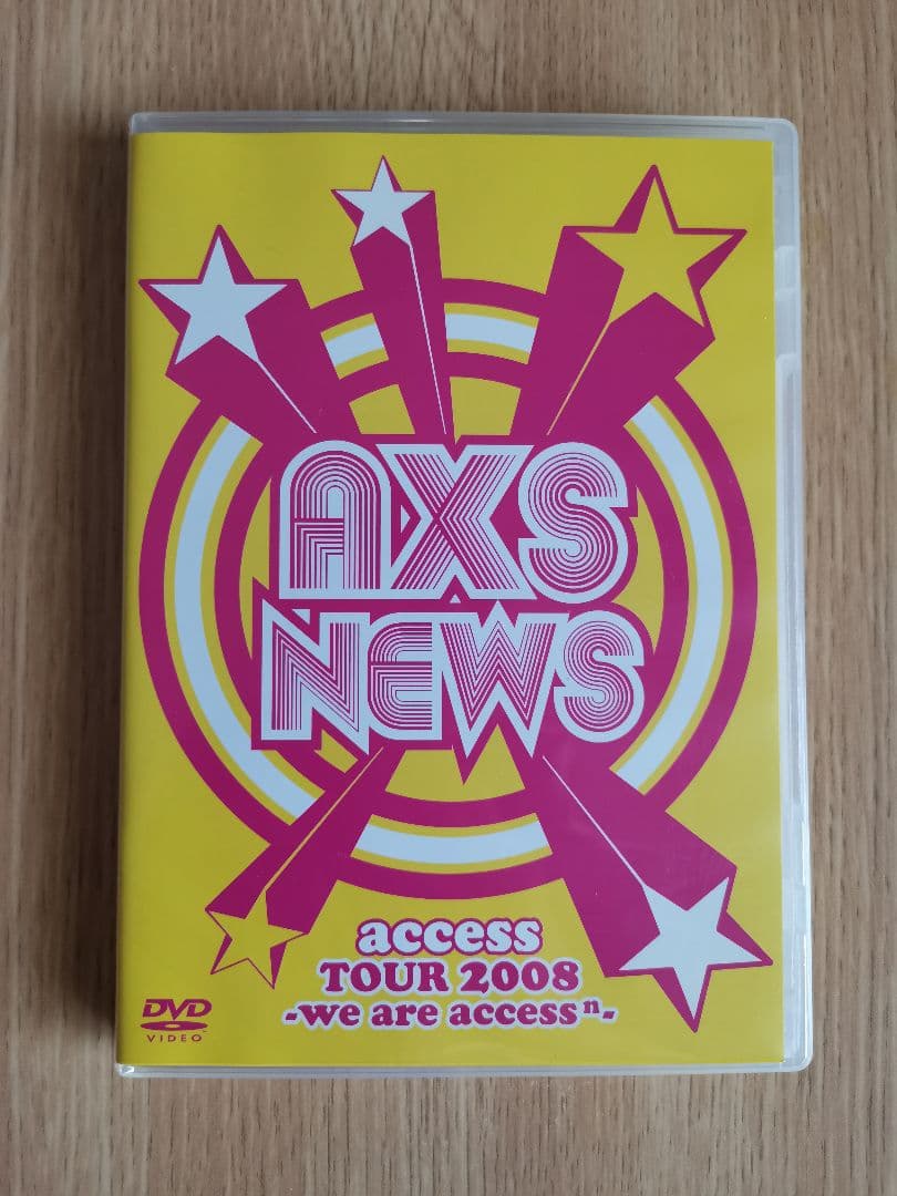 【access】AXS NEWS & AXS CHANNEL DVD 2枚セット