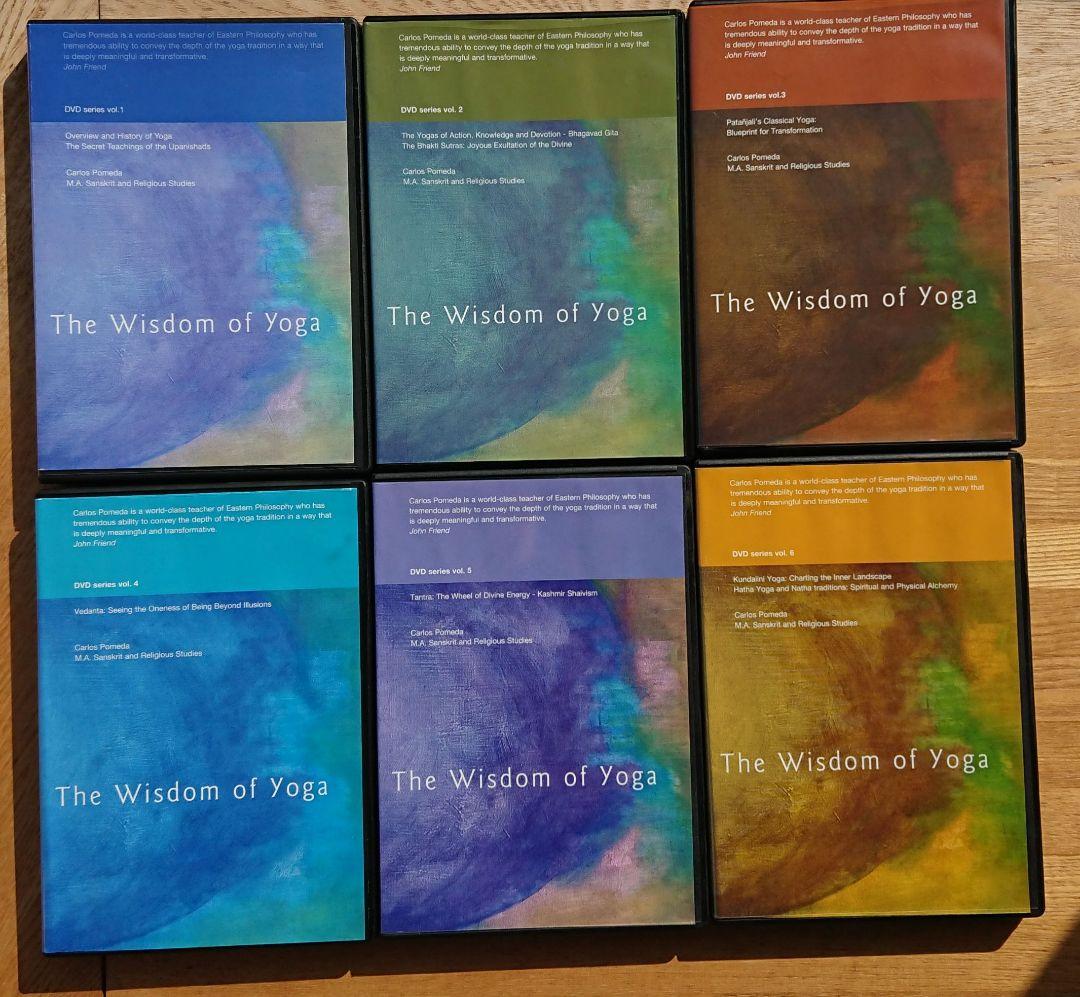スポーツ・フィットネス Wisdom of Yoga Carlos Pomeda vol1-6