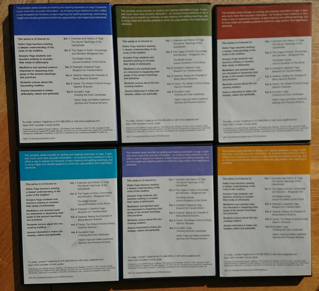 スポーツ・フィットネス Wisdom of Yoga Carlos Pomeda vol1-6