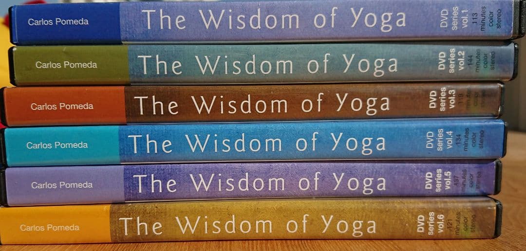 スポーツ・フィットネス Wisdom of Yoga Carlos Pomeda vol1-6