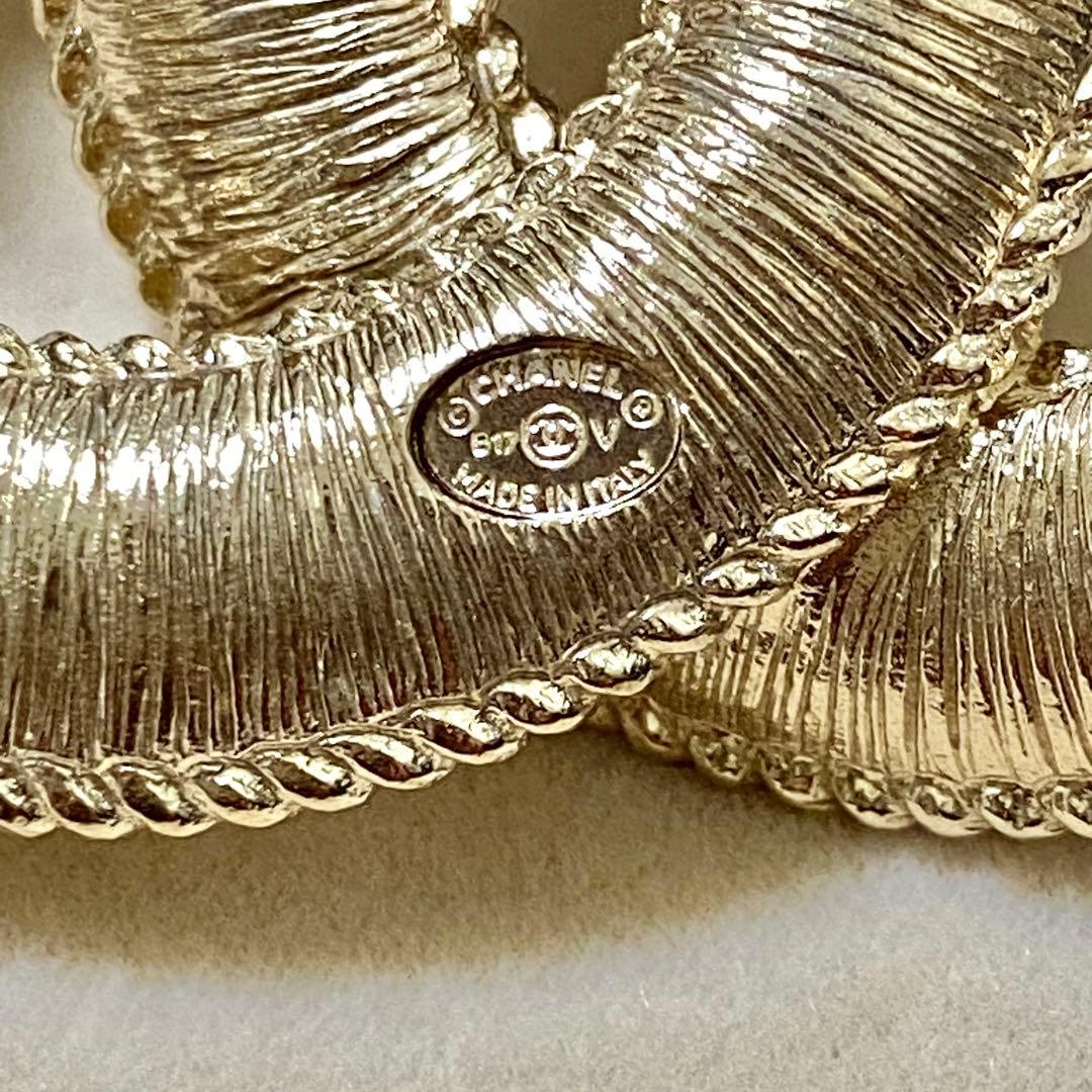 シャネル CHANEL パールブローチ ココマーク