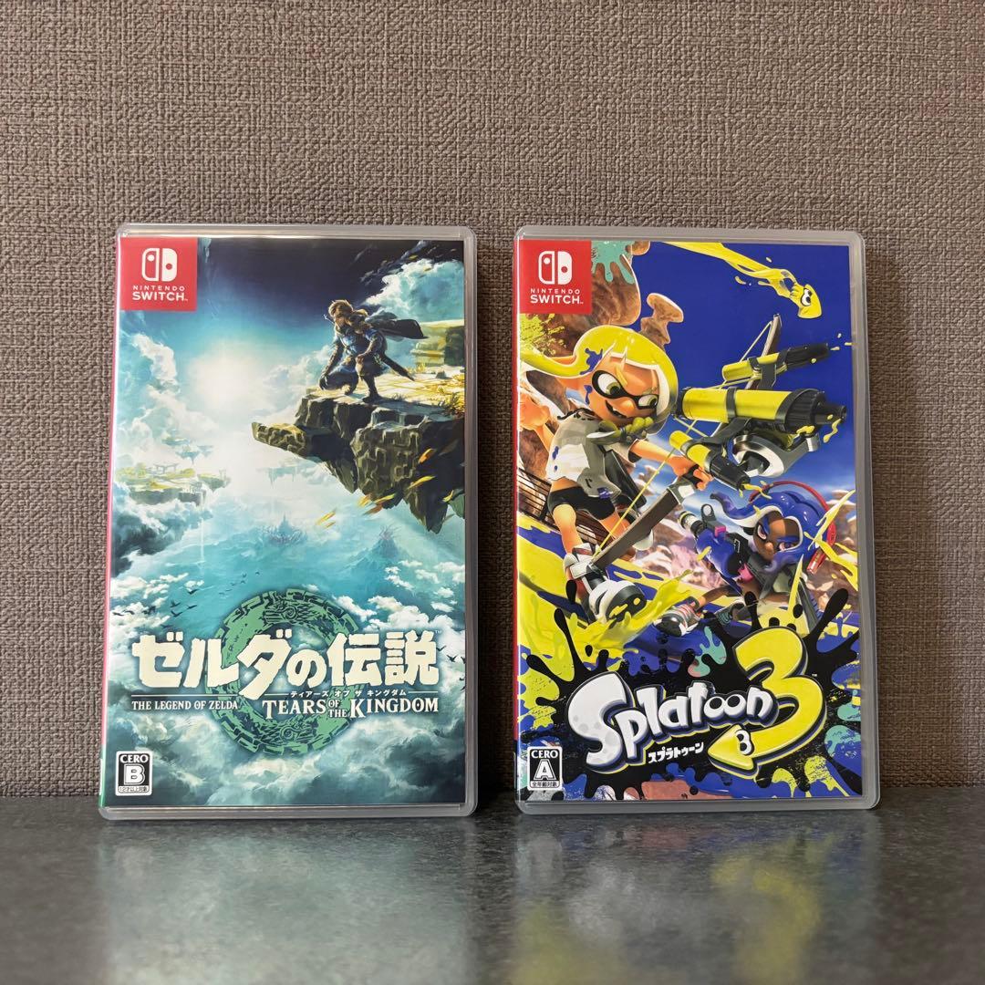 ゼルダの伝説ティアーズオブザキングダム　スプラトゥーン3 セット販売