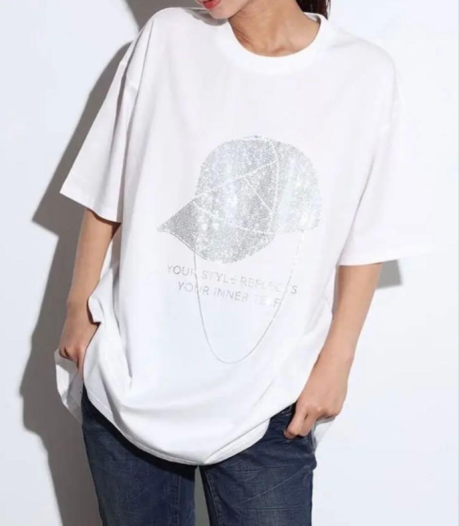 SCOTCLUB（スコットクラブ） ネックレスチェーンラインストーンTEE