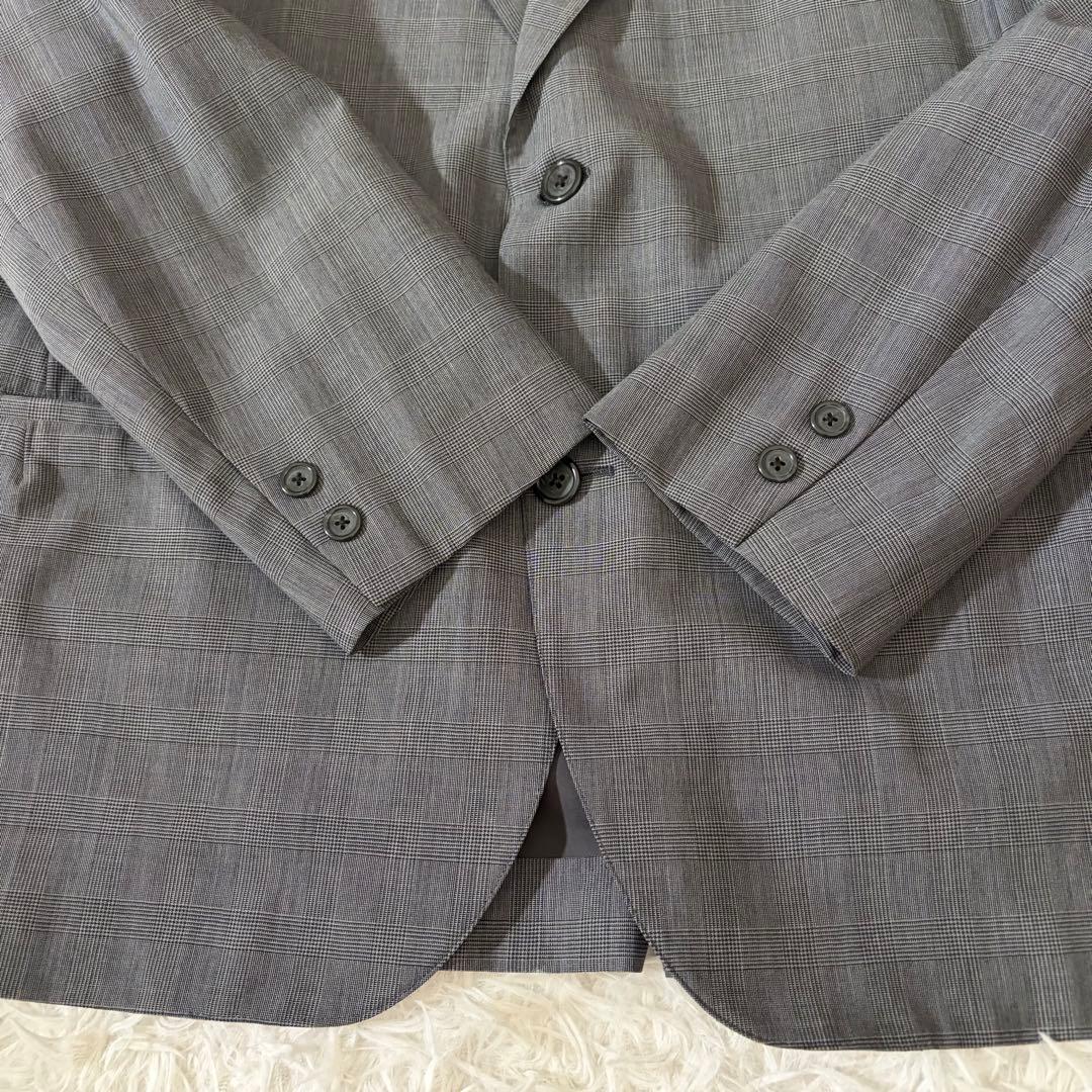 極美品　ブルックスブラザーズ　Madison スーツ　グレンチェック　グレー