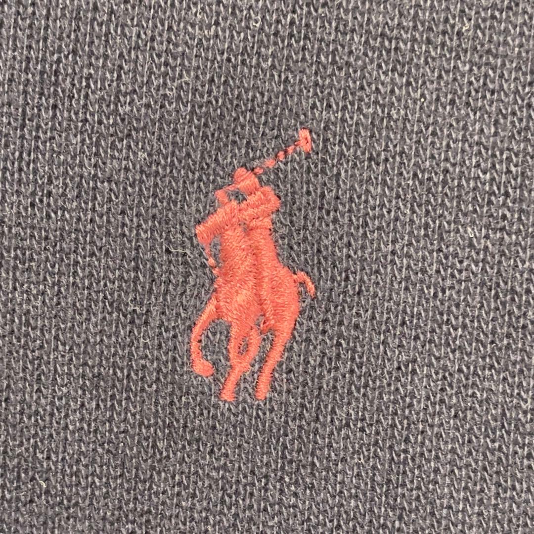 ポロラルフローレン 現行QRタグ　ハーフジップ　コットンニットセーター　M