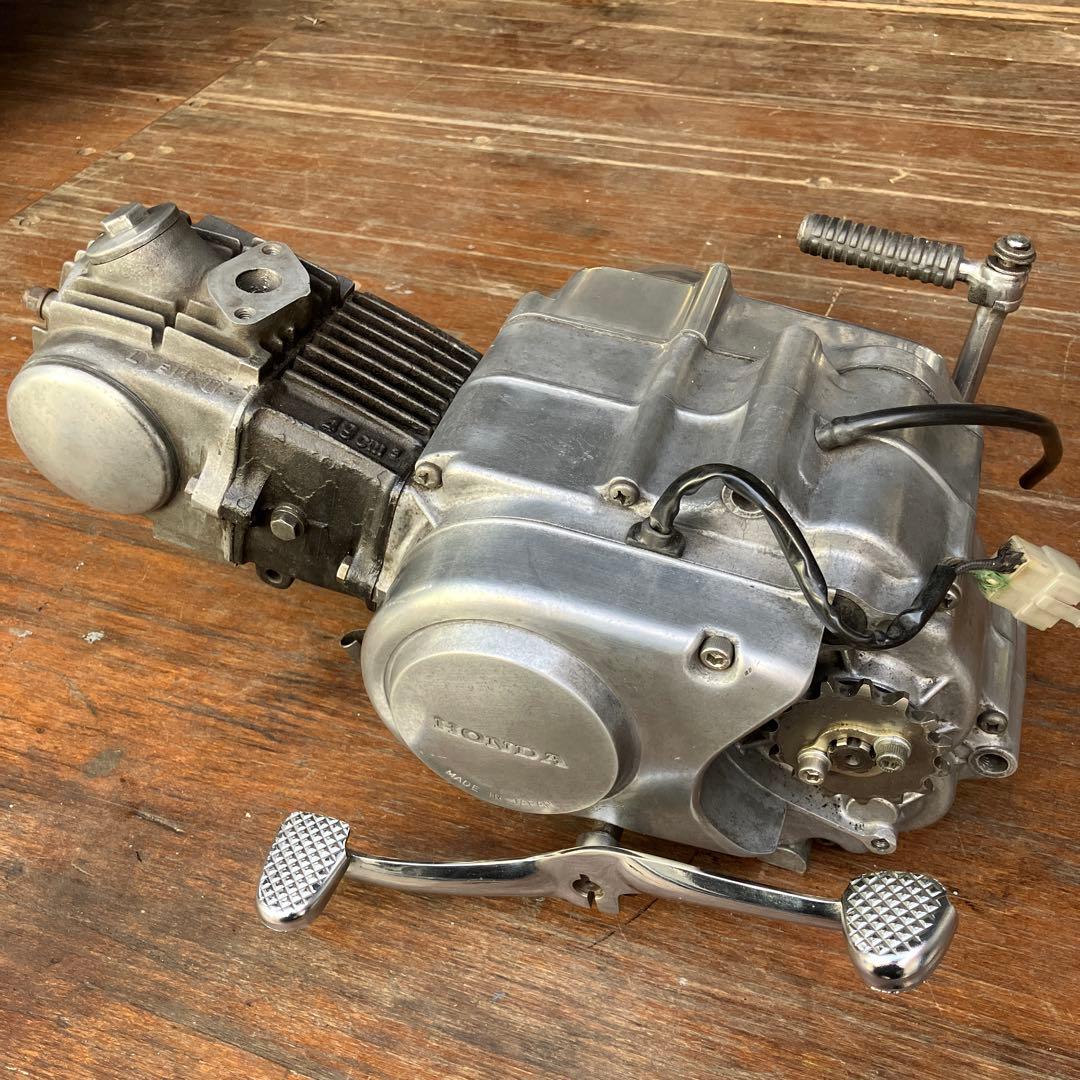 モンキー　実働エンジン　50cc 6V ロータリーミッション　遠心クラッチ