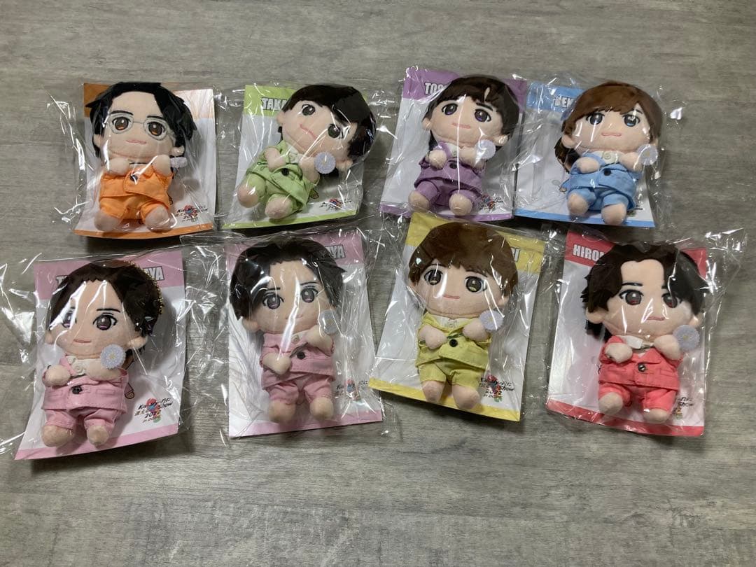 キスマイ Kis-My-Ft2 ぬいぐるみ ちびぬい 8点セット 新品未開封