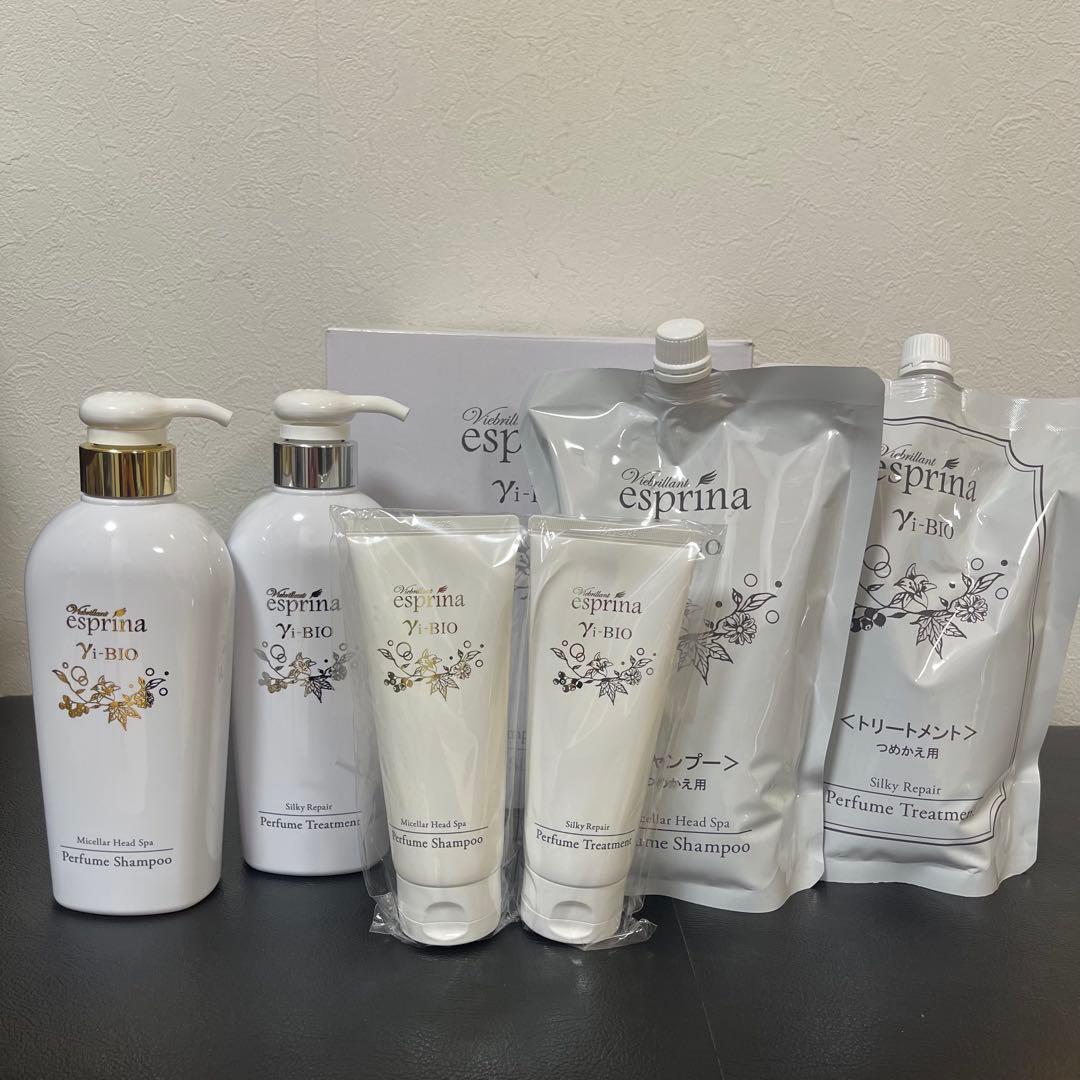 ヴィブリアンエスプリーナ 美BIO集中補修 シャンプー＆トリートメント6点セット