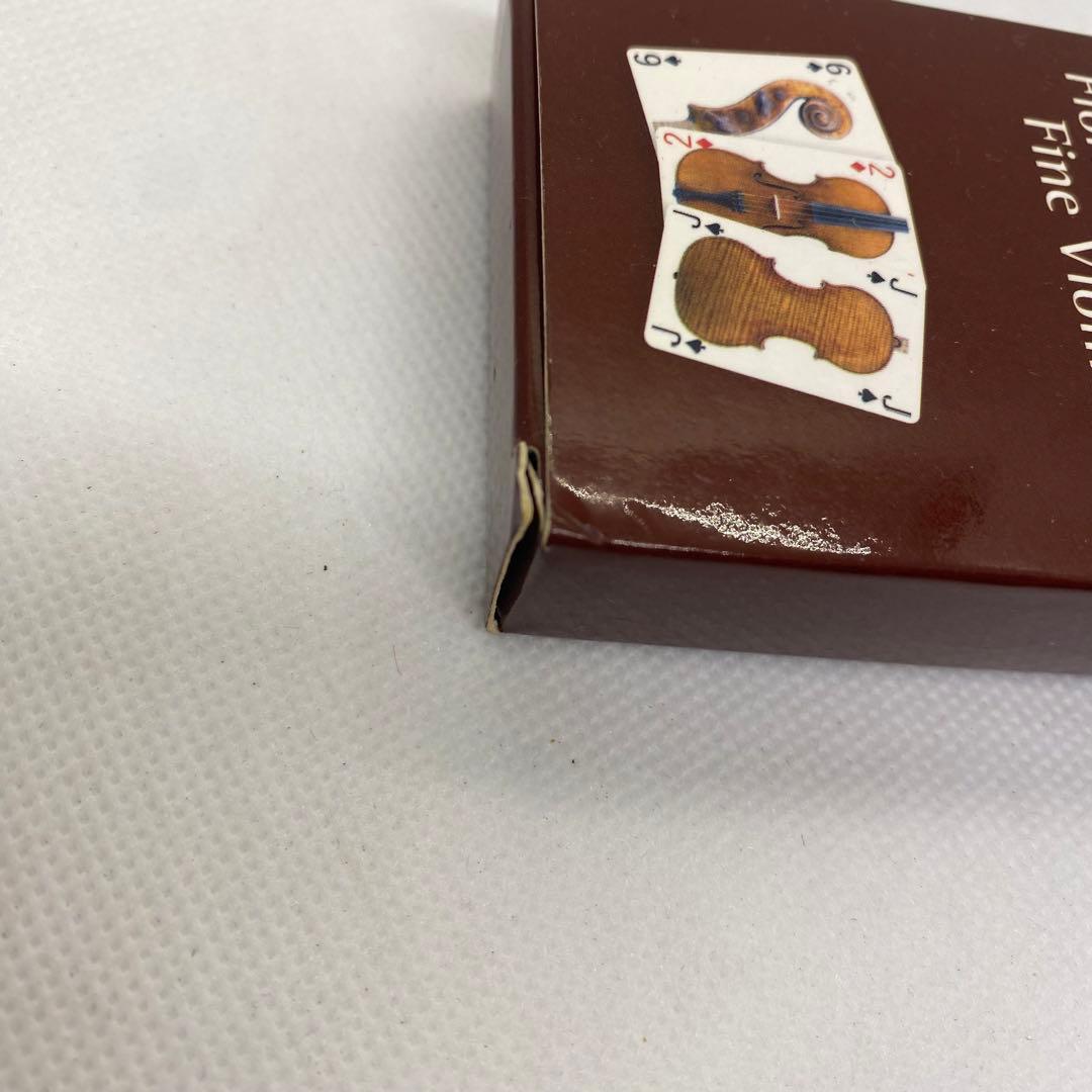 激レア　貴重　モンドムジカ　記念品　トランプ　非売品　バイオリン名作　匿名配送