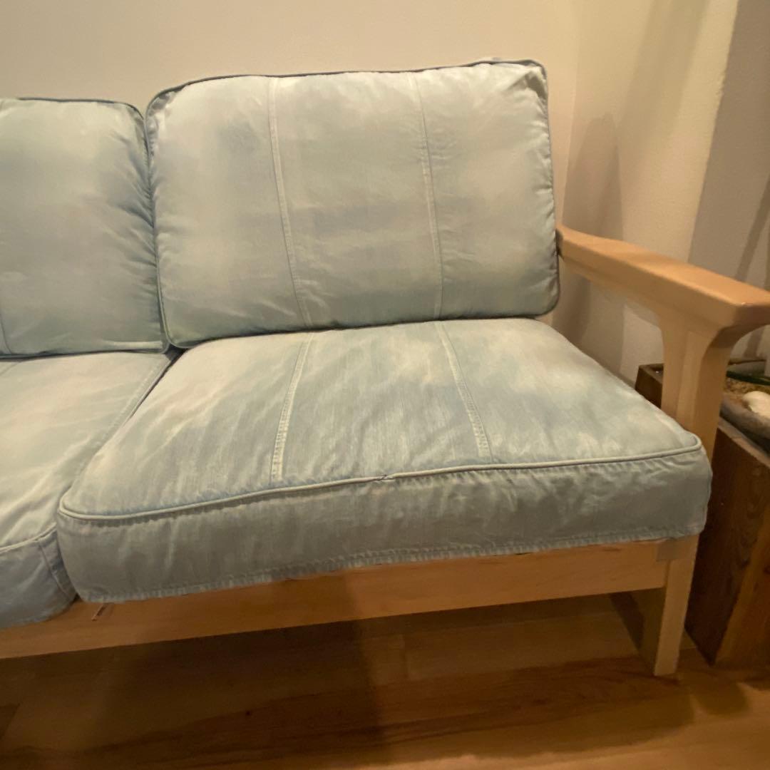 【良品】WTW TISMO SOFA2 DENIM ティズモ ソファ2 シーター