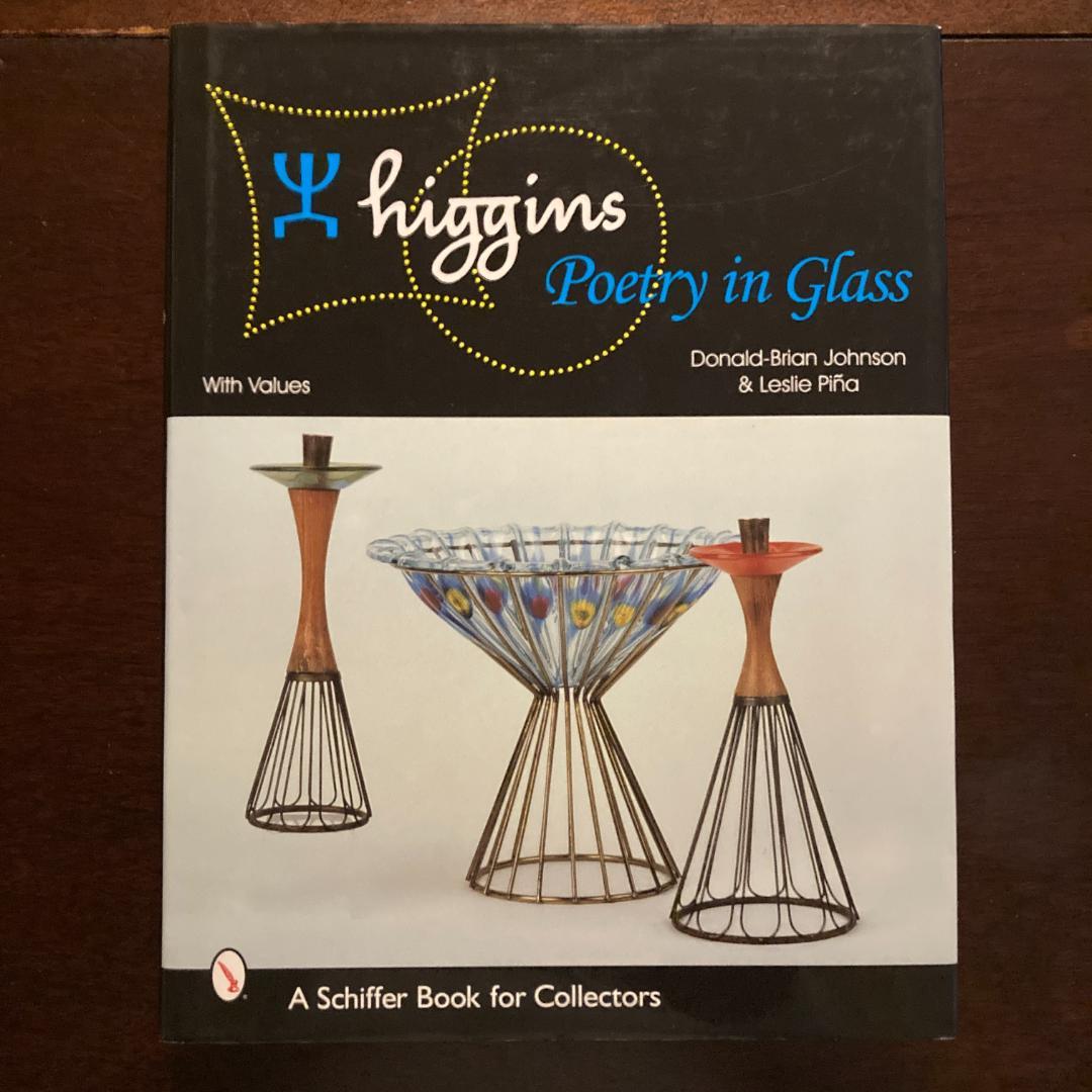 洋書 Higgins Poetry In Glass　ヒギンズアートガラス