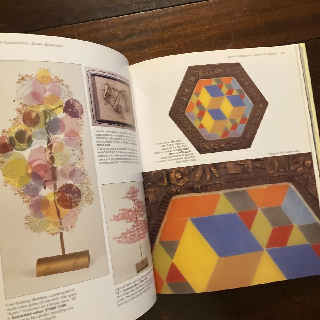 洋書 Higgins Poetry In Glass　ヒギンズアートガラス