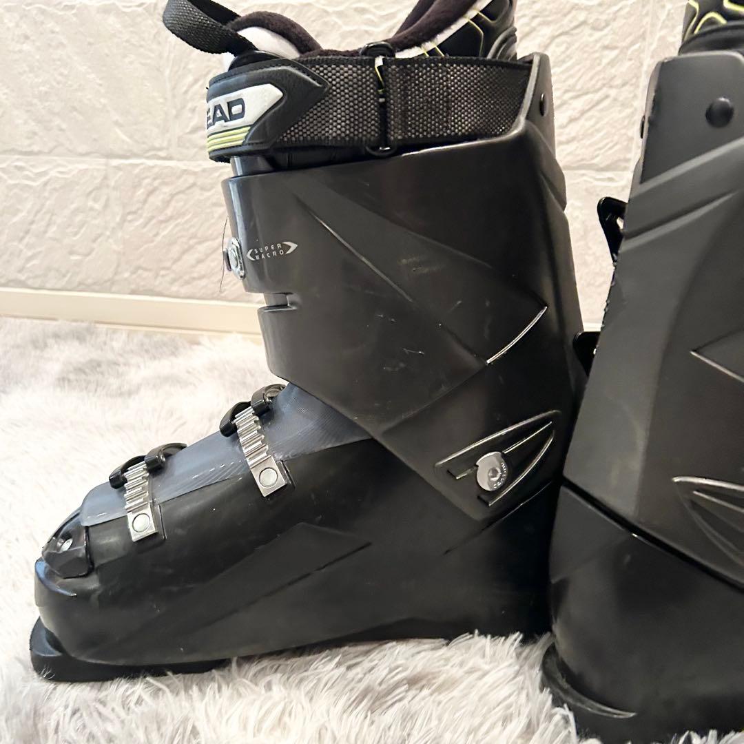【良品】HEADヘッド CARVE スキーブーツ 黒ブラック29-29.5