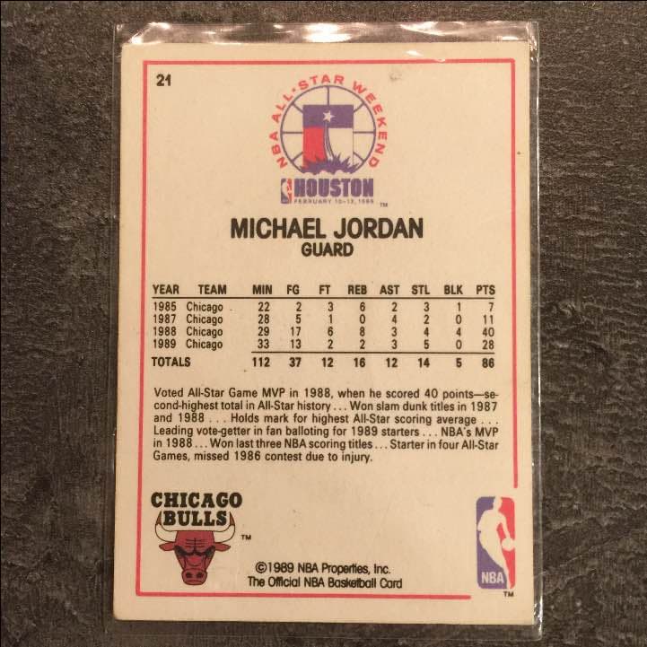 Michael Jordan 89年 オールスター