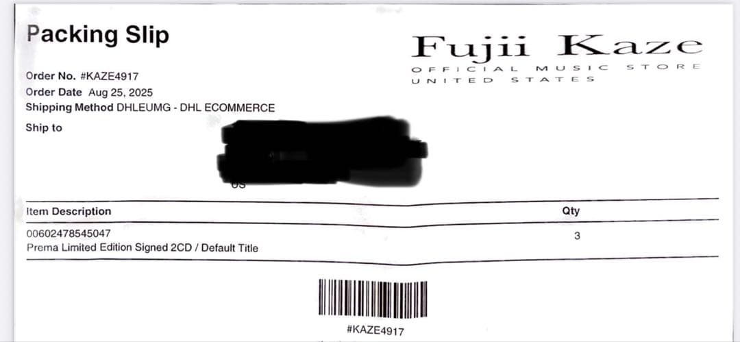 藤井風　Prema limited Edition 直筆サイン入り 2CD②