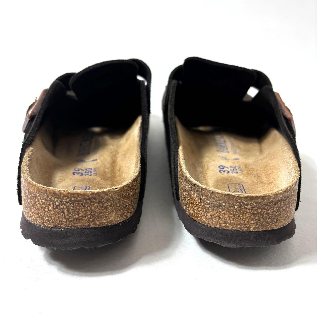 【極美品】ビルケンシュトック ボストン スエード モカ サイズ39 25cm