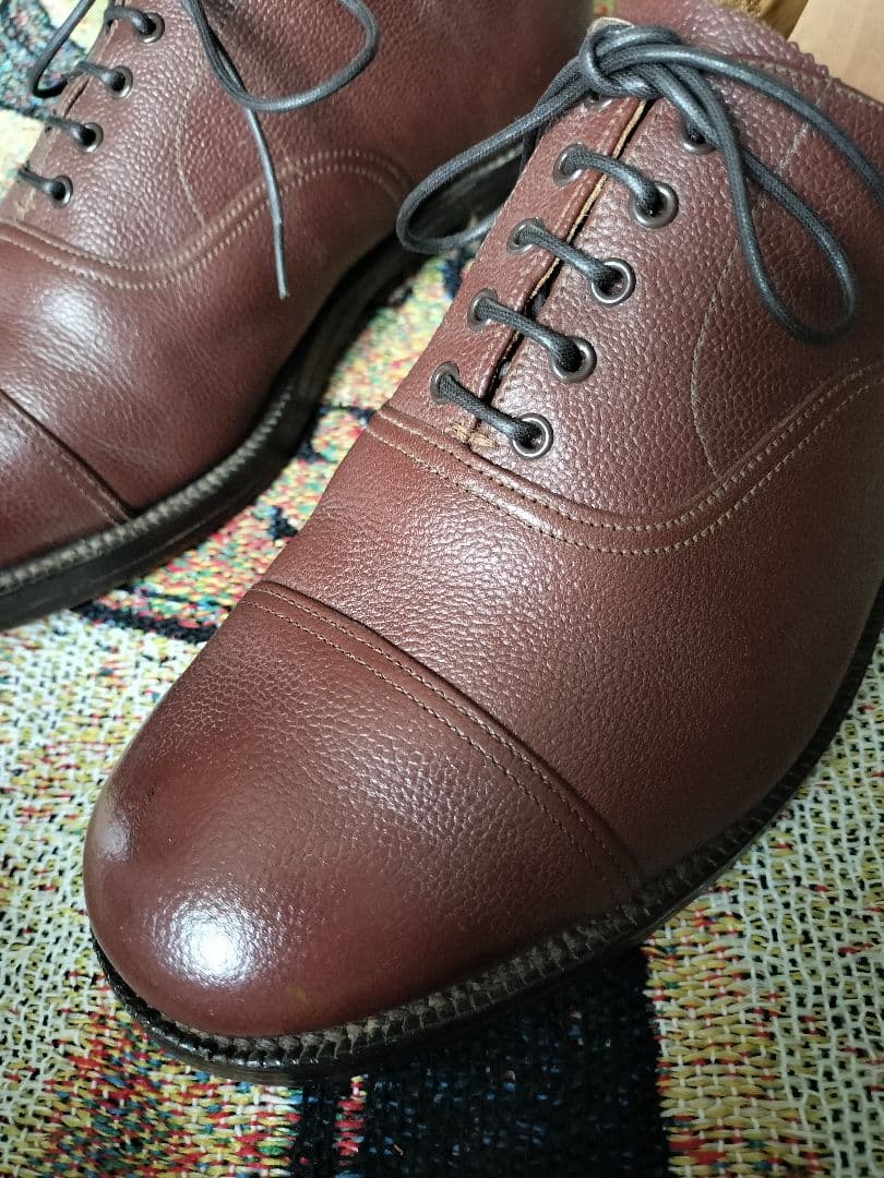 イギリス軍　英国軍　サービスシューズ　オフィサーシューズ　ビンテージ