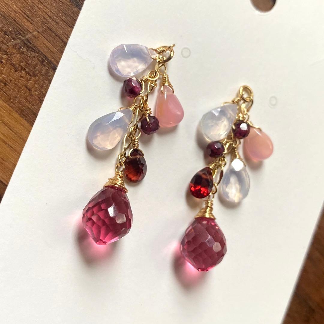 ももか様　天然石チャーム