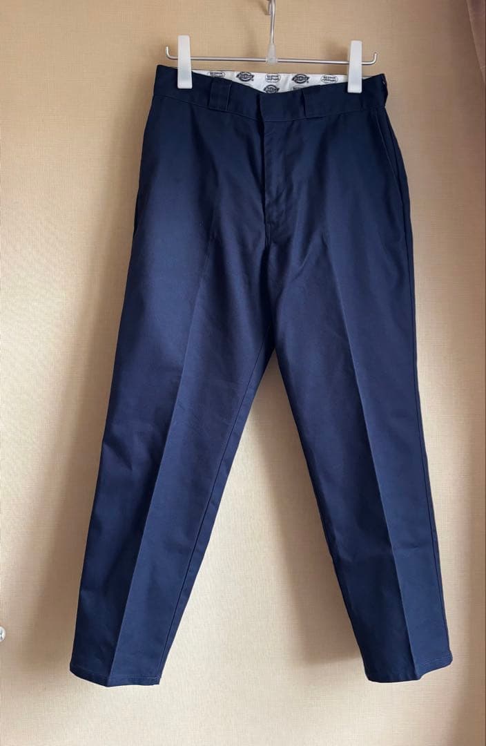 Dickies×BEDWIN ワークパンツ ダークネイビー系