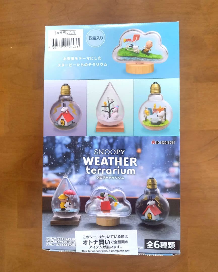 リーメント　スヌーピーウェザーテラリウム　１BOX