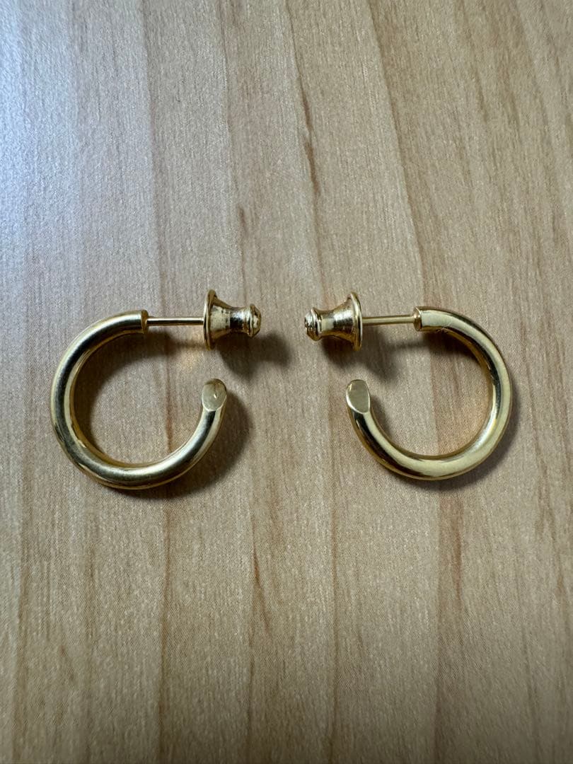 PLACEBO 301 (YW) ゴールド フープピアス