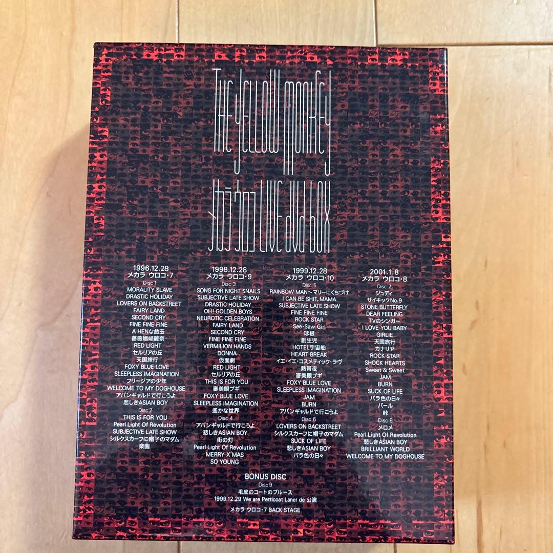 THE YELLOW MONKEY/メカラ ウロコ・LIVE DVD-BOX〈…