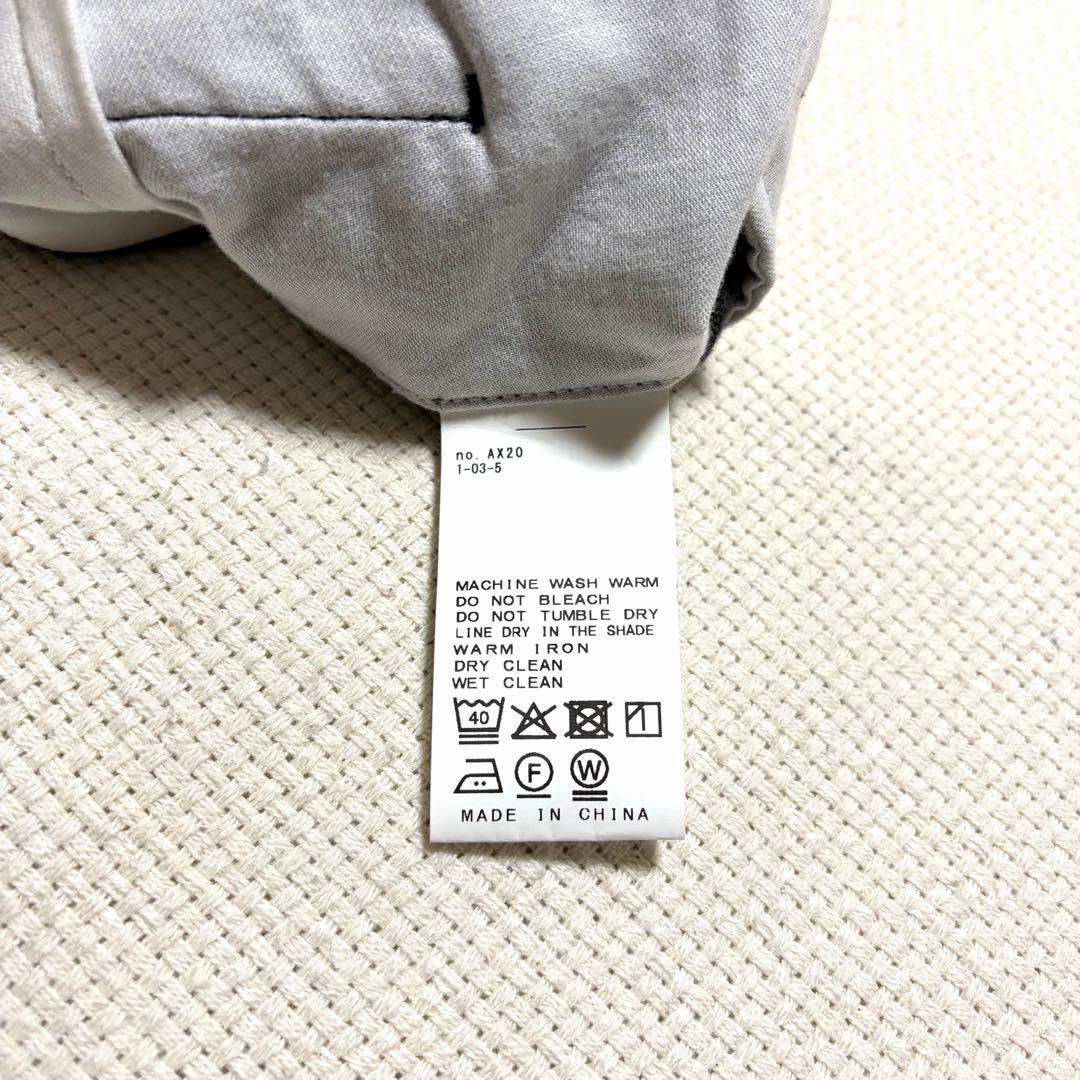 美品 25SS完売 FOLL リネントラウザー グレー 2