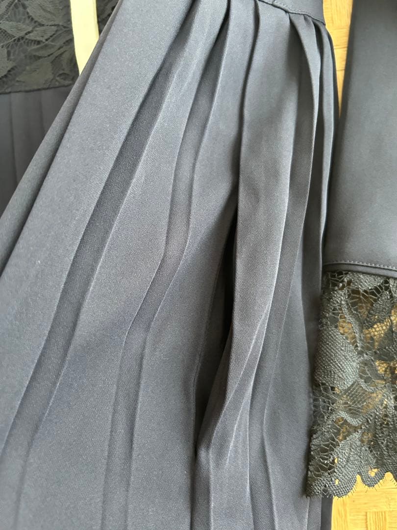 Maison Echelle メゾンエシェル　レースドッキングワンピース　M