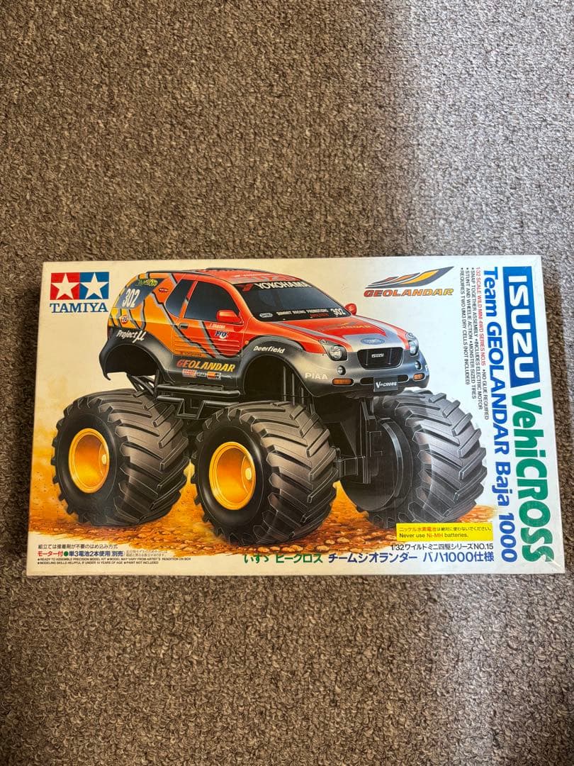 いすゞ ビークロス チームジオランダー バハ1000仕様 ミニ四駆　コレクション