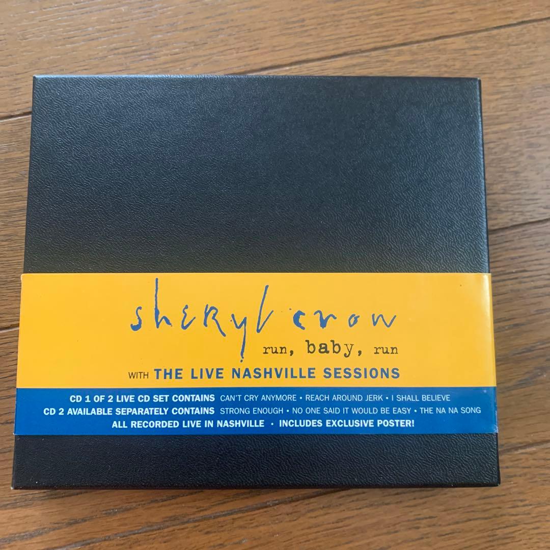 Sheryl Crow RUN BABY RUN LIVE CD 2枚サイン入