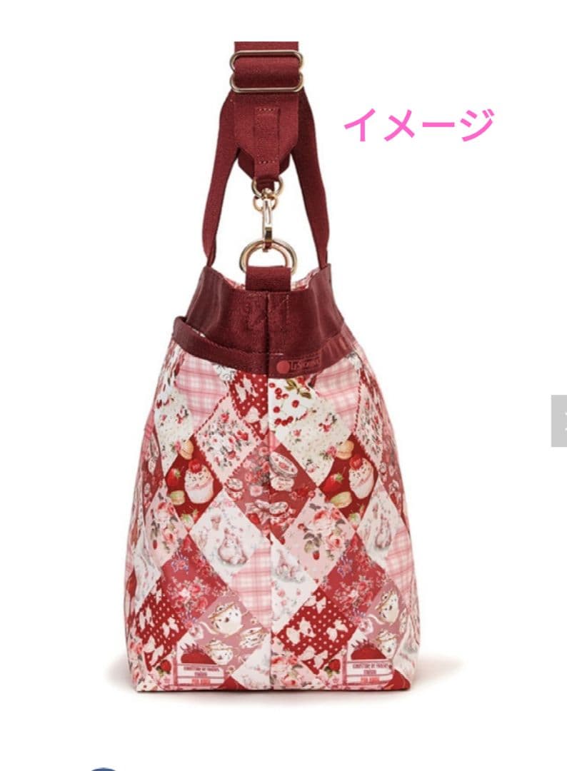 PINK HOUSE　BUCKET TOTE　ダイヤモンドパターン トートバッグ