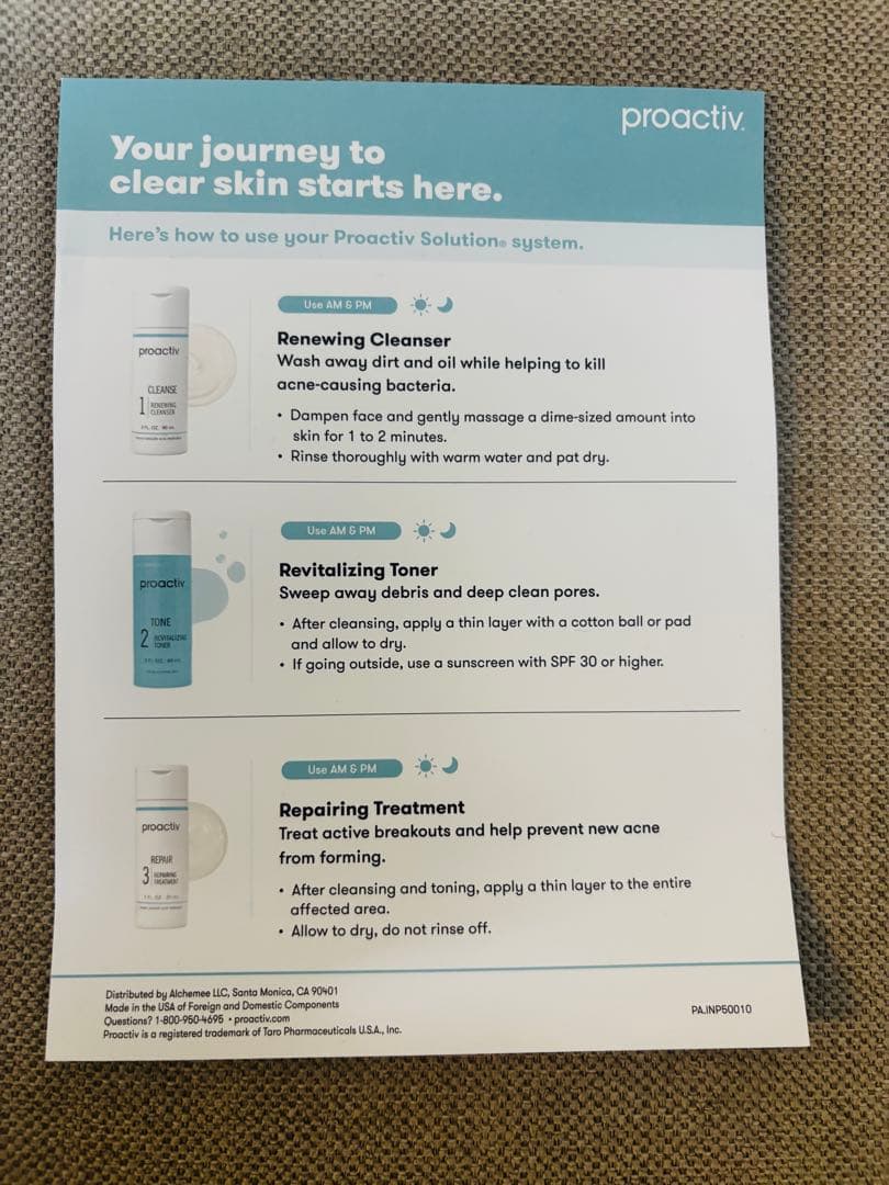 プロアクティブ ニキビケア 90日分セット　大容量　9800円→値下げ9000円