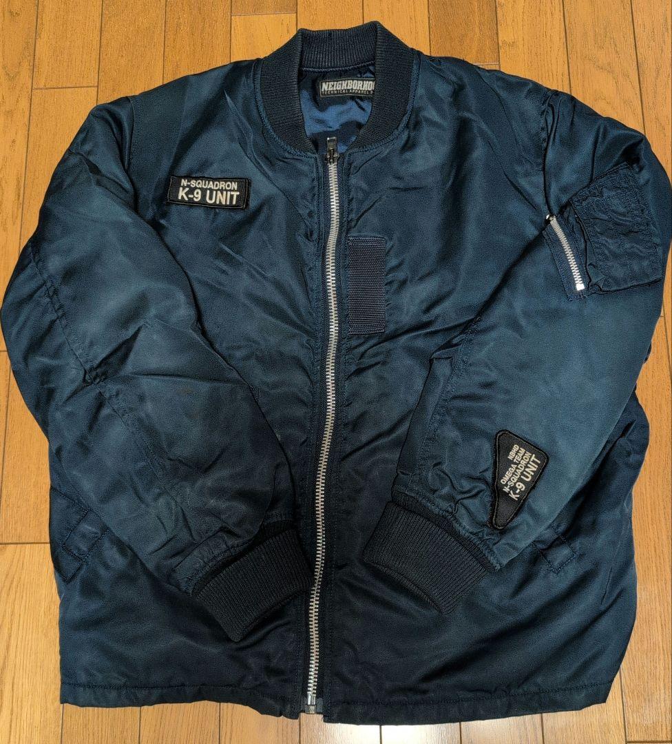 ≪SALE≫90s NEIGHBORHOOD ネイバーフッド MA-1Mサイズ