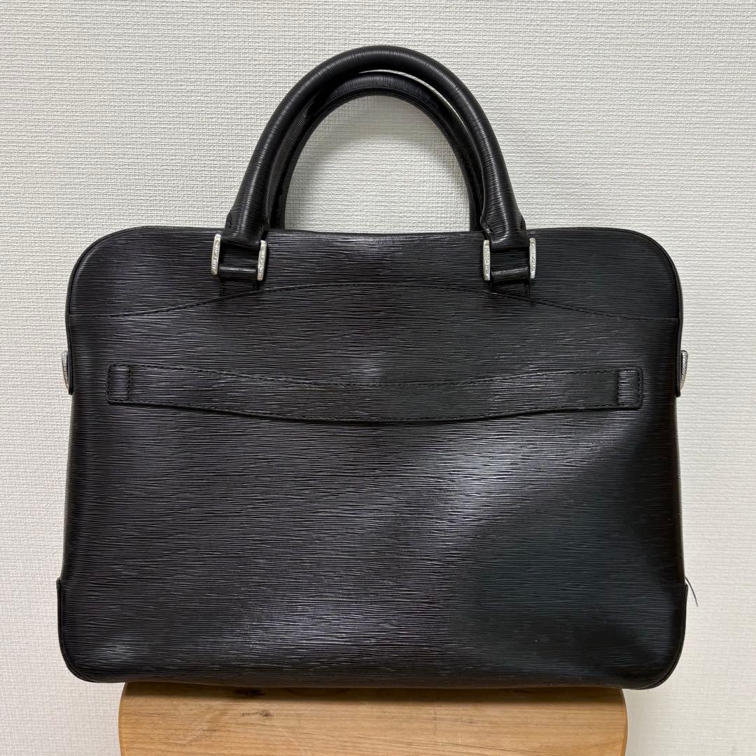 PELLE MORBIDA ペッレモルビダ ビジネスバッグ ブラック ストラップ