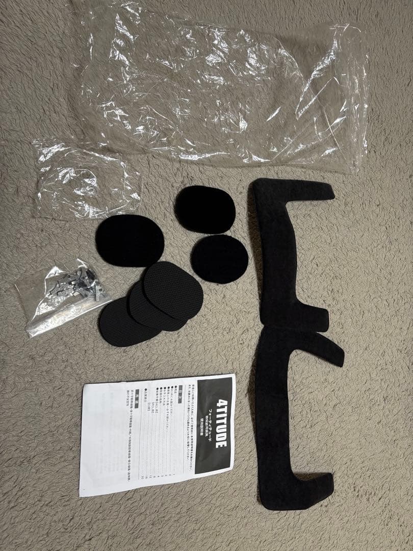 ドンジョイ　Donjoy 右足　M サイズ ブラック 調整可能　右足用